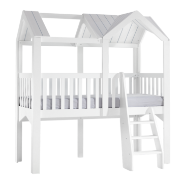 Детско легло къща MIAMI 90 x 200 - бяло (3575111)