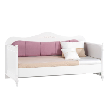 Детско легло Монтесори NIL 90 х 200 - бяло (3575152)