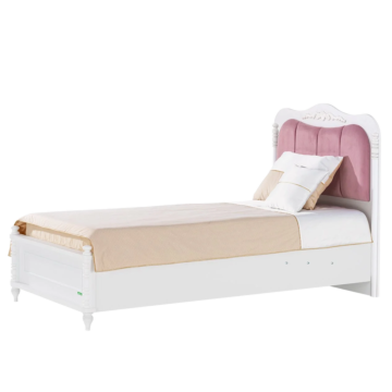 Детско легло с ракла NIL 120 x 200 - розово (3575154_1)