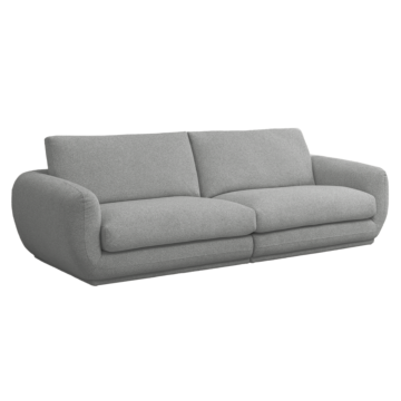 Диван четворка FORDE - светлосив (3551056)