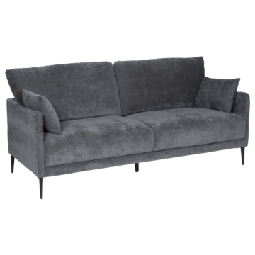 Диван тройка KAMINA - тъмносив M18 (3551536)