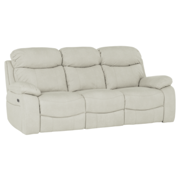 Диван - тройка с електрически релакс механизъм SELENA LUX - крем 101 (3550455)