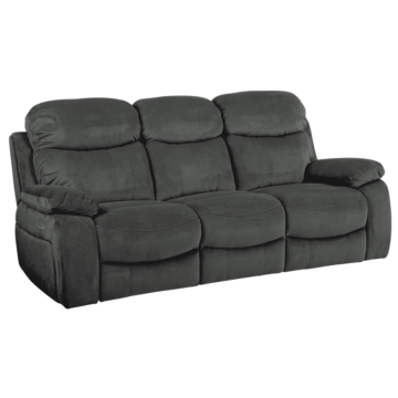 Диван - тройка с електрически релакс механизъм SELENA LUX - тъмносив 457 (3550461)