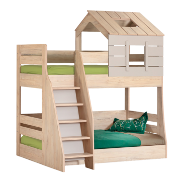 Двуетажно детско легло MY HOUSE - ляво (3575051)