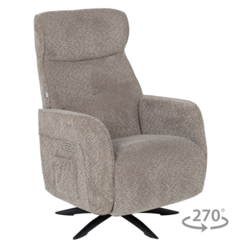 Електрическо масажиращо кресло LORDELO - кафяво (3532969)