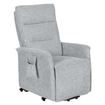 Електрическо масажно кресло LAGOA - светлосиво (3532968)