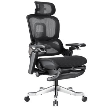 Ергономичен стол DOLE - черен (3520564)