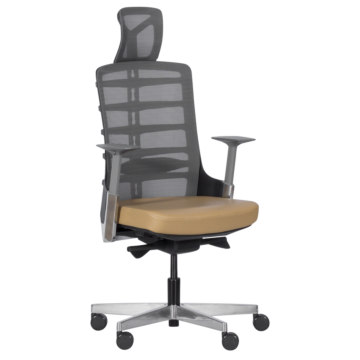 Ергономичен стол ALBERTO - бежово (3520780_2)