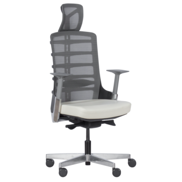 Ергономичен стол ALBERTO - бял (3520780_1)