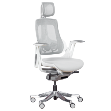 Ергономичен стол AMBRA - бял (3520781_7)