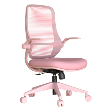 Ергономичен стол ASTARA - светлорозов (3520638)