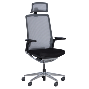 Ергономичен стол Carmen 7573-1 - черен (3520396_1)