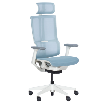 Ергономичен стол Carmen 7574 - светлосин (3520398)