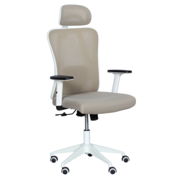 Ергономичен стол Carmen 7588 - бежов (3520412)