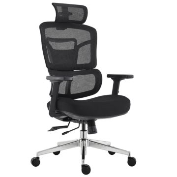 Ергономичен стол Carmen 7589 - черен (3520418)