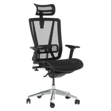 Ергономичен стол COLOMBO - черен (3520605)