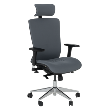 Ергономичен стол COTIA - тъмносив (3520603_2)