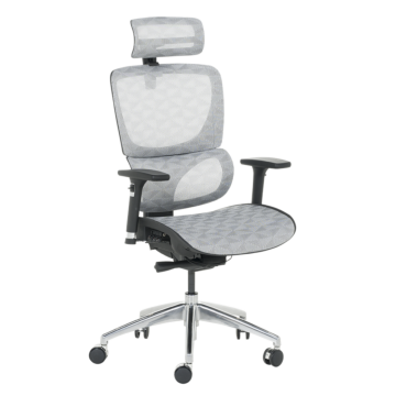 Ергономичен стол DELTA - бял (3520636)