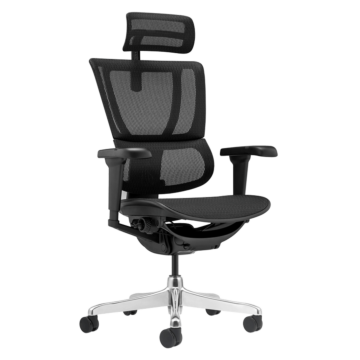 Ергономичен стол ERGOHUMAN IOO ULTRA - черна рамка - черен (3520676)