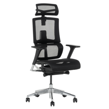 Ергономичен стол FRANCA - черен (3520601)