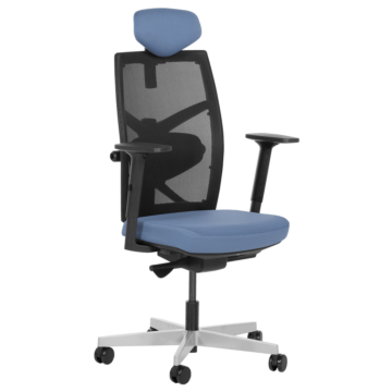 Ергономичен стол FREDO - син (3520787_1)