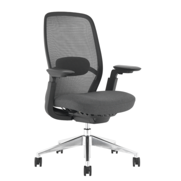 Ергономичен стол HORGEN - черен (3520586)