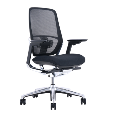 Ергономичен стол KLOTEN - черен (3520585)