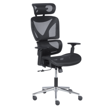 Ергономичен стол LORIENT - черен (3520624)