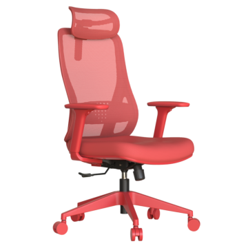 Ергономичен стол MASALI - червен (3520483)