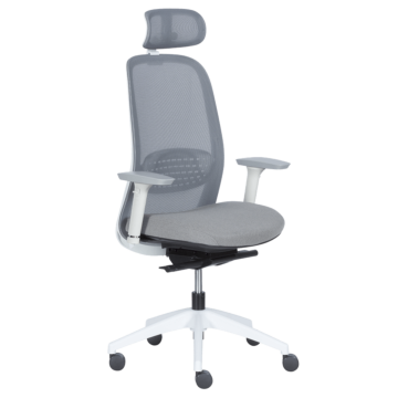 Ергономичен стол PANTIN - сив (3520626)