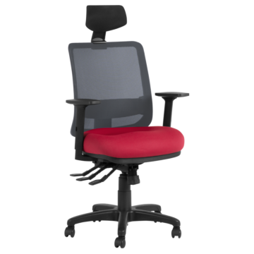 Ергономичен стол SEVERO - червен (3520777_3)