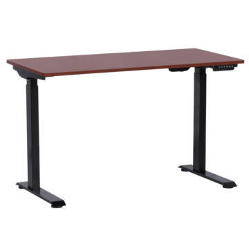 Ергономично бюро с регулиране на височината Carmen CR-119 - махагон-черен (3510003_5)