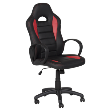 Геймърски стол Carmen 7501 - червено-черен (3520689)