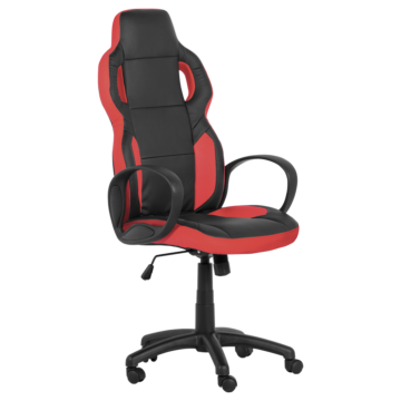 Геймърски стол Carmen 7510 - черно-червен (3520229)