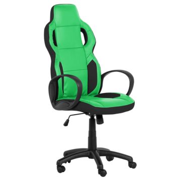 Геймърски стол Carmen 7510 - черно-зелен (3520231_1)