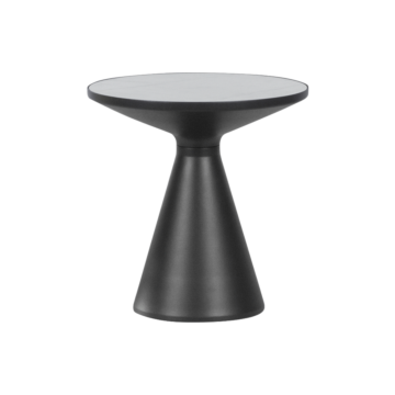 Холна маса ZARY 1 - бяла - черна (3530664)