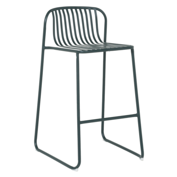 Кетъринг бар стол KISI - тъмнозелен (3535161)