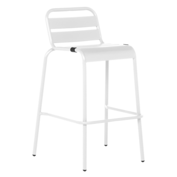 Кетъринг бар стол SHAKI - бял (3535156)