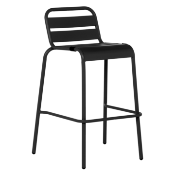 Кетъринг бар стол SHAKI - черен (3535155)