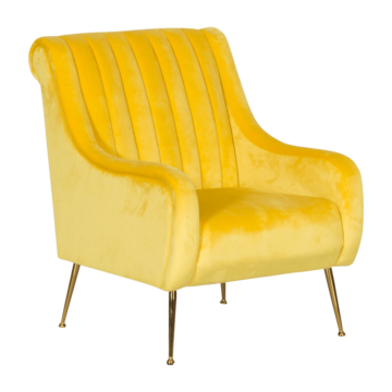 Кресло ANITA - жълто HLR (3550960)