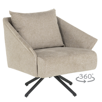 Кресло FERGUS - бежово BF 5 (3532922)