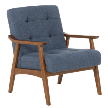 Кресло LEO - орех - син (3532905)