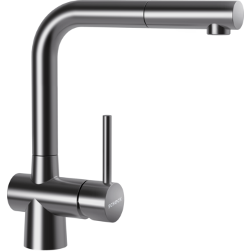 СМЕСИТЕЛ SCHOCK Laios Pull-Out Inox (02SCH 720)