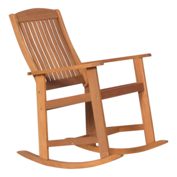 Люлеещ дървен градински стол NORA (3535017)