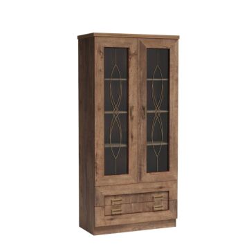 Витрина TADEUSZ T-8 двойна дъб лефкас  (003.030.0008)