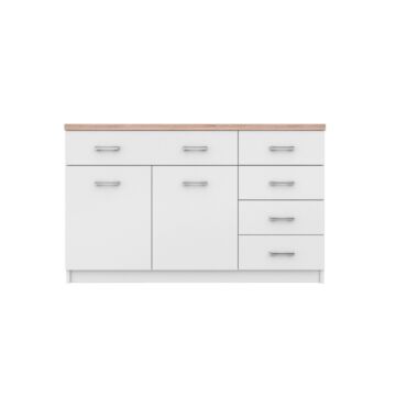 Скрин TOP MIX KOM 2D5S бяло/дъб сонома  (092.093.0006)