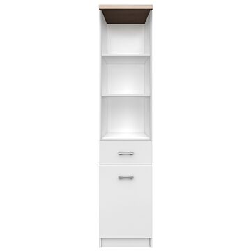 Етажерка TOP MIX OTW 1D1S бяло/дъб сонома  (092.093.0008)