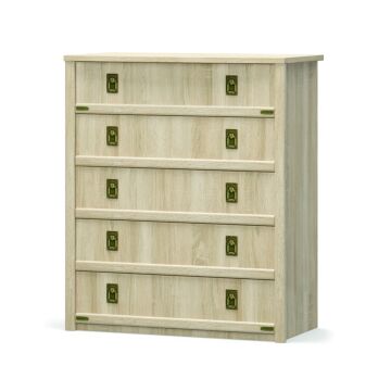 Скрин VALENSIA 5Ш дъб сонома  (089.004.0005)