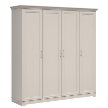 Гардероб ANGA SZF4D кашмир/дъб маувела  (016.006.0007)