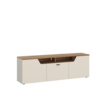 CUT OUT CTUF01 ТВ шкаф малък крайбрежен Евок дъб/кашмир  (088.002.0085)